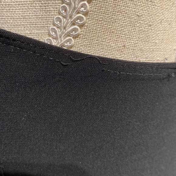 Black One Shoulder Mini Dress Size Small - Picture 13 of 17